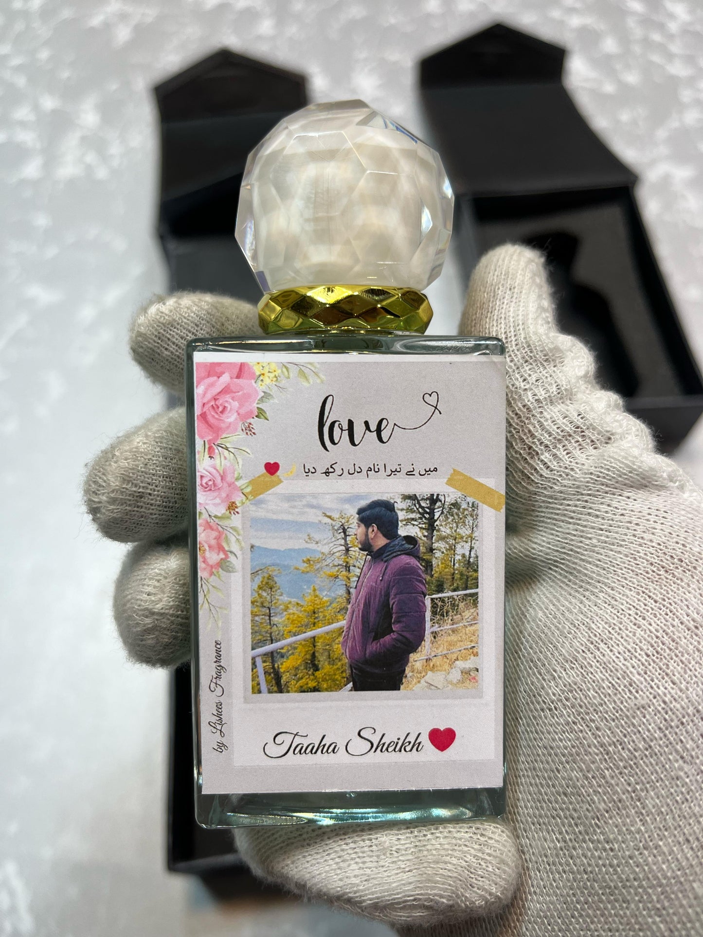 Customize photo Perfume for Love